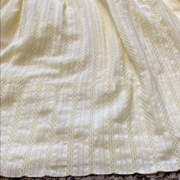 1950’s VNTG Miss Trude Jr. Yellow Pleated Fit and Flare Mini Dress - Picture 4 of 7